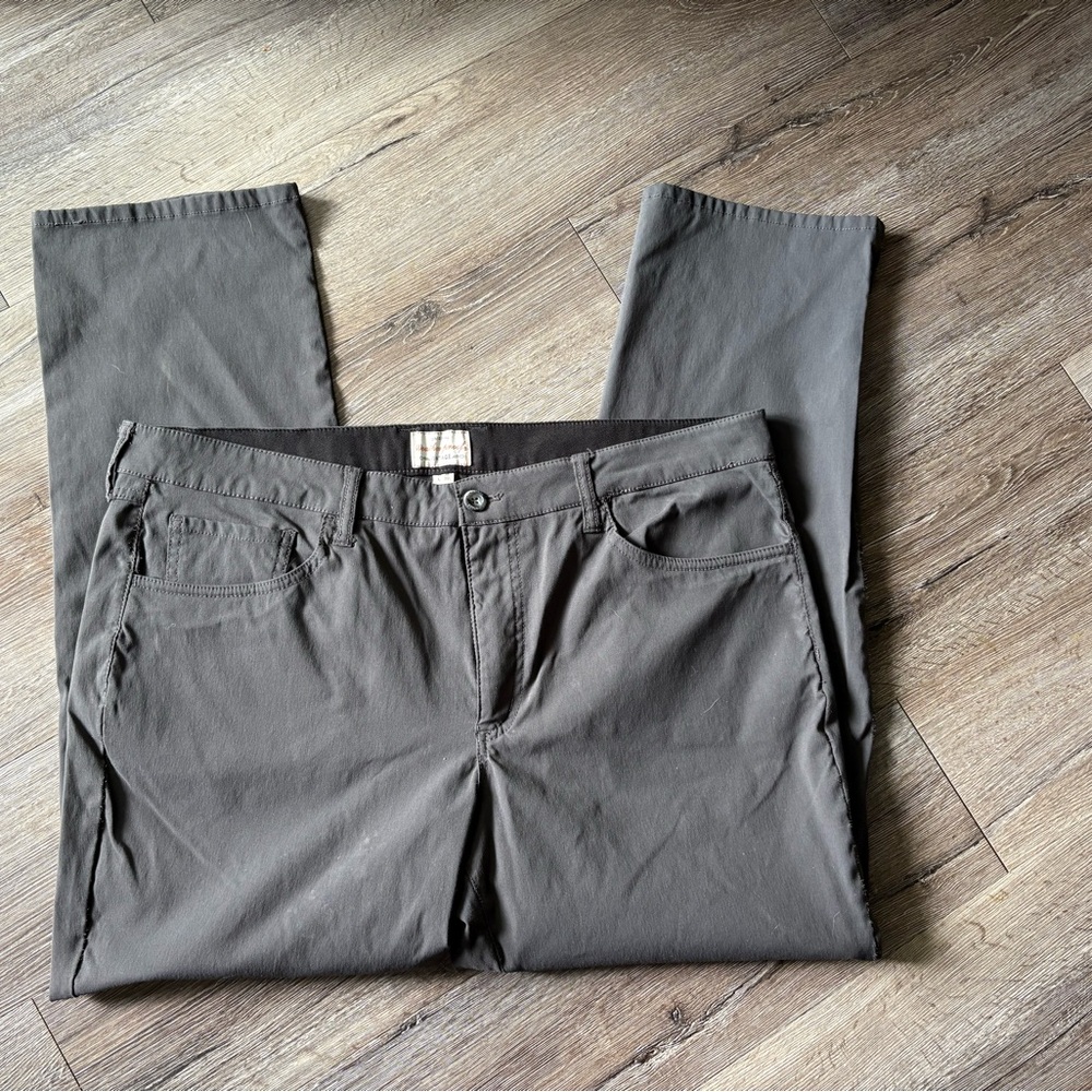 Weatherproof Gray Chinos Straight Leg